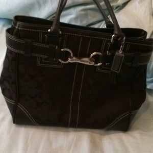 Authentic coach purse